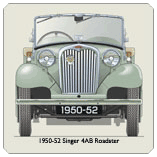 Singer Nine 4AB Roadster 1950-52 Coaster 2